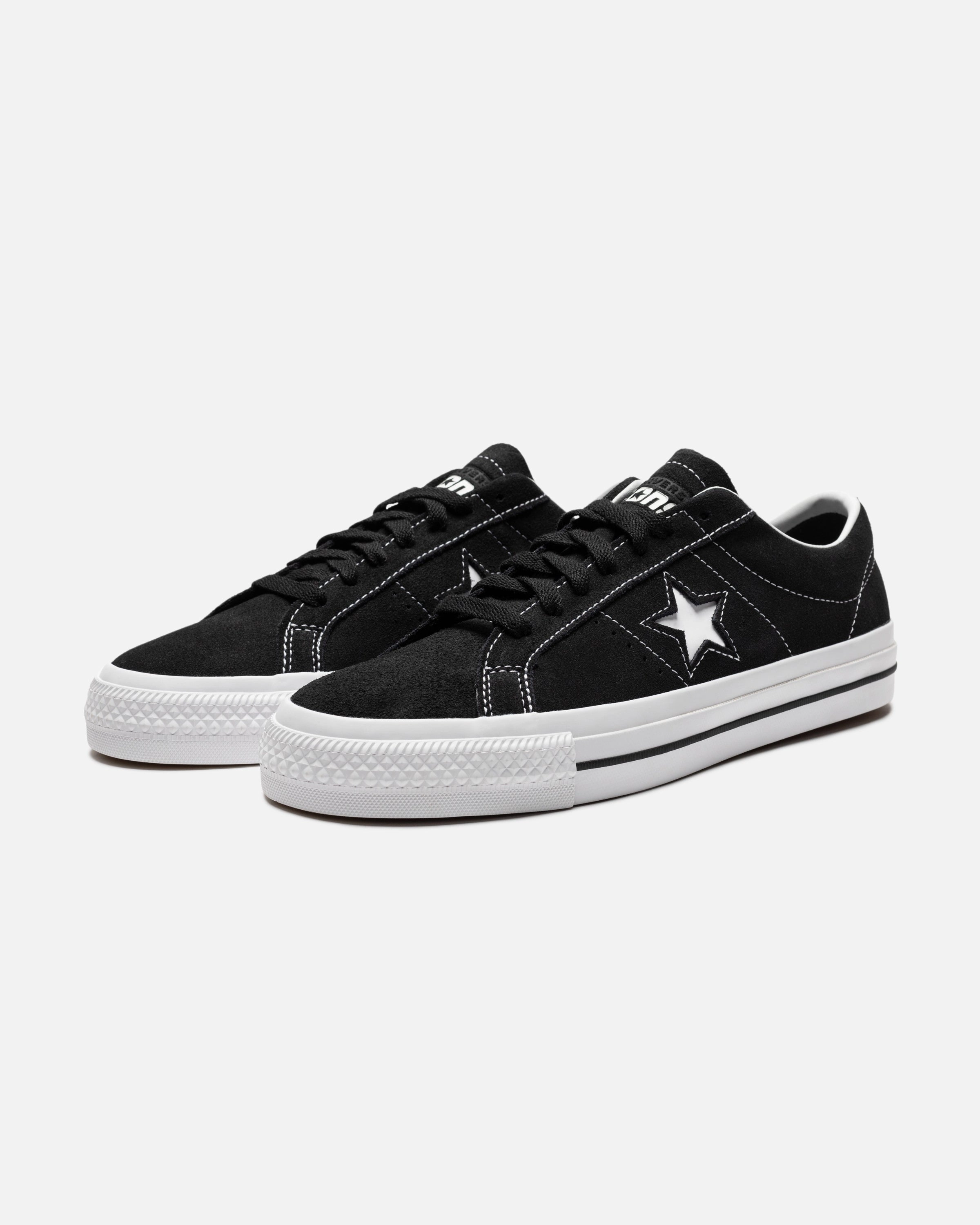 CONVERSE ONE STAR PRO OX - BLACK/ WHITE Classic Chuck sneakers