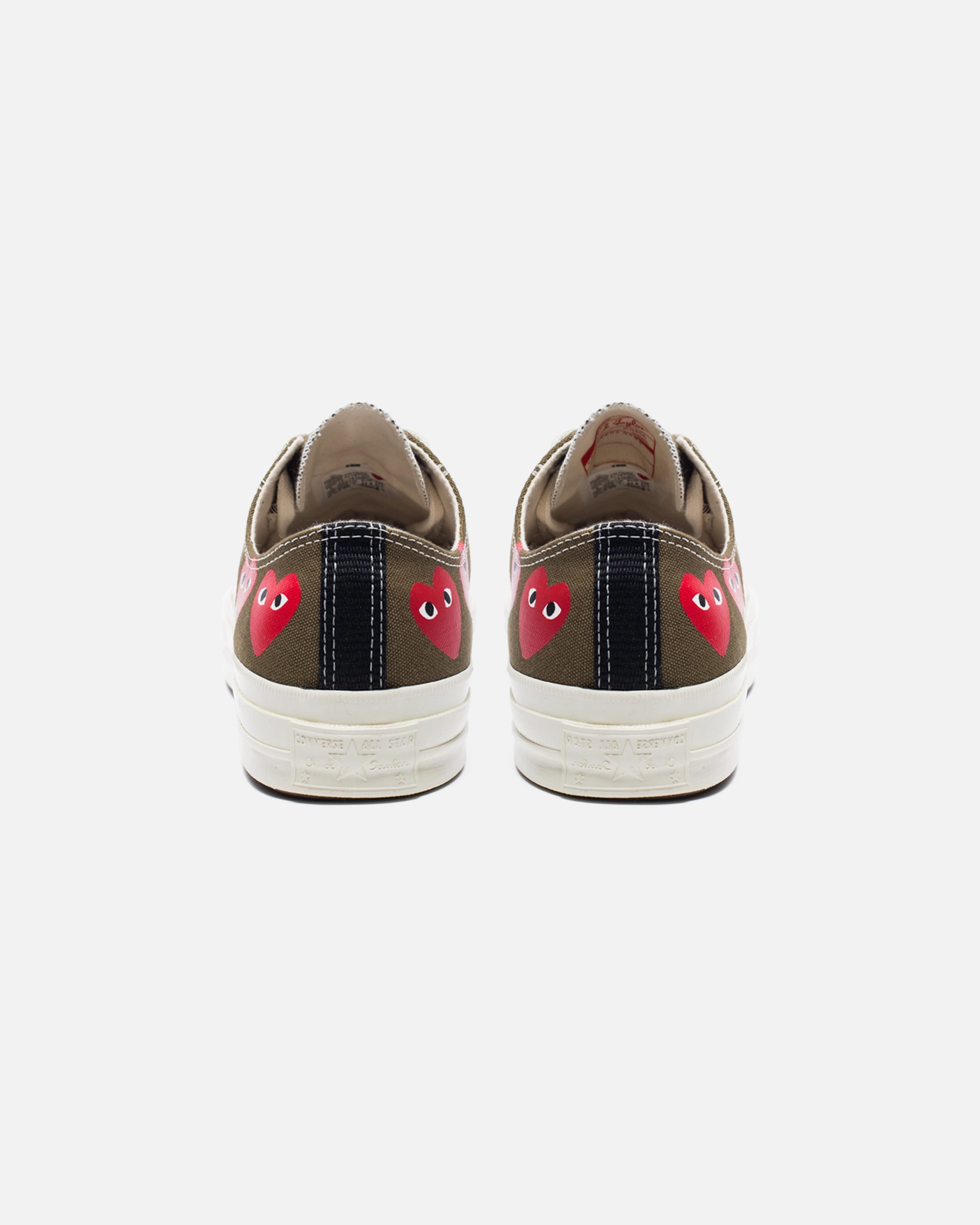 CONVERSE X CDG PLAY MULTI HEART CHUCK TAYLOR ALL STAR '70 LOW Womens vintage sneakers