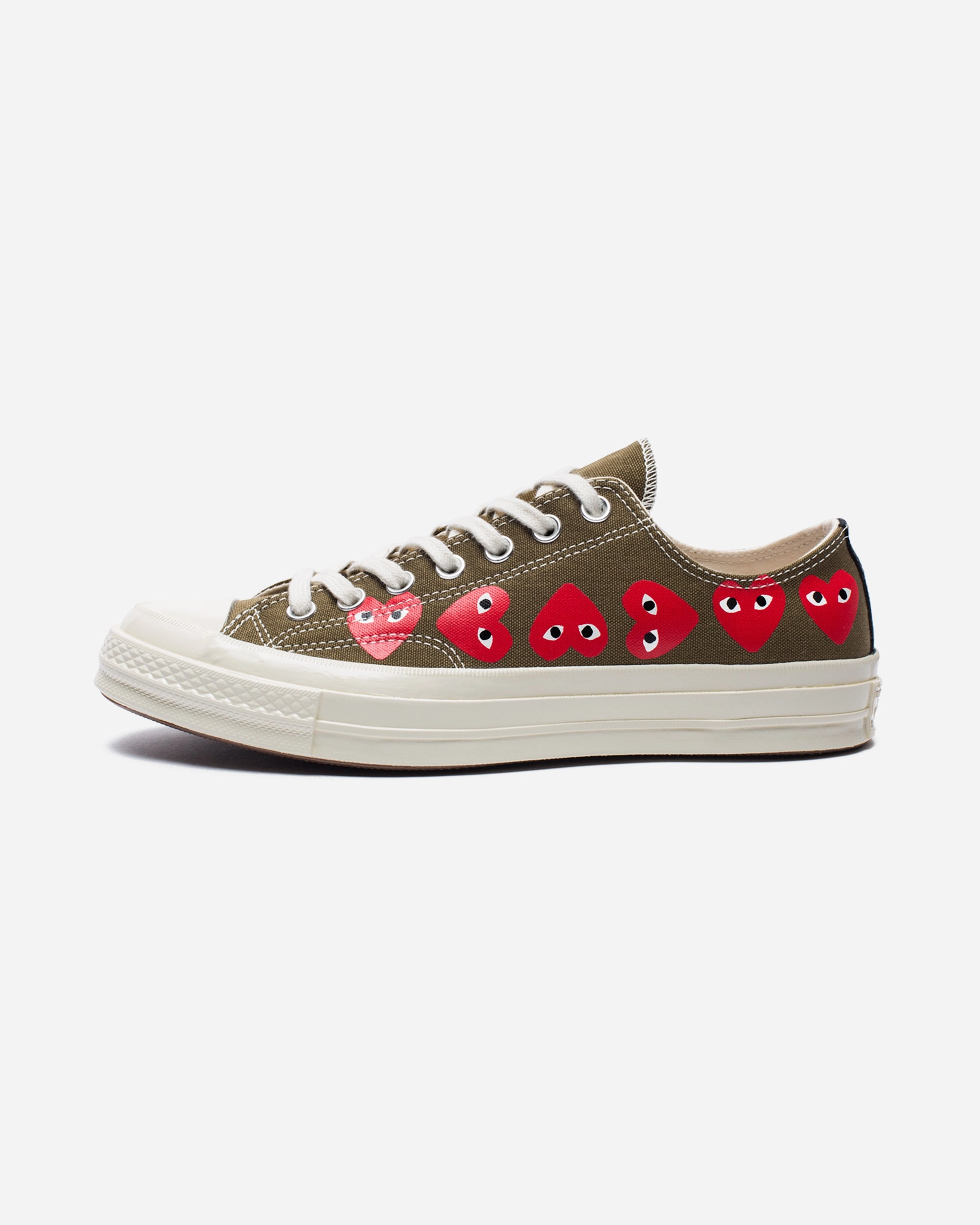 CONVERSE X CDG PLAY MULTI HEART CHUCK TAYLOR ALL STAR '70 LOW Womens vintage sneakers