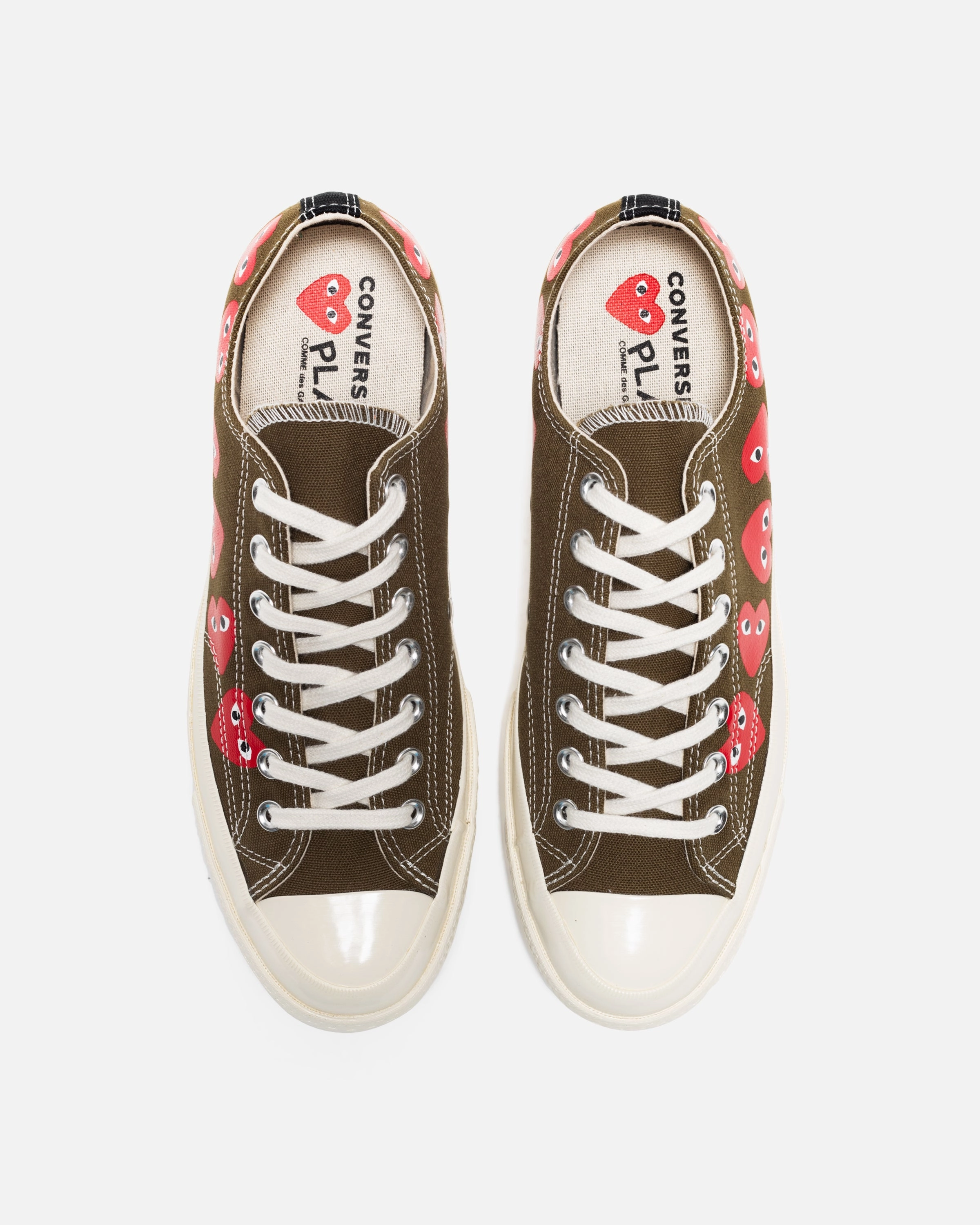 CONVERSE X CDG PLAY MULTI HEART CHUCK TAYLOR ALL STAR '70 LOW Womens vintage sneakers