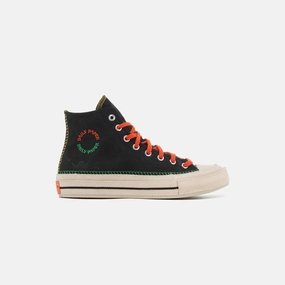 Converse x Daily Paper Chuck 70 High - Black Mens casual Converse sneakers