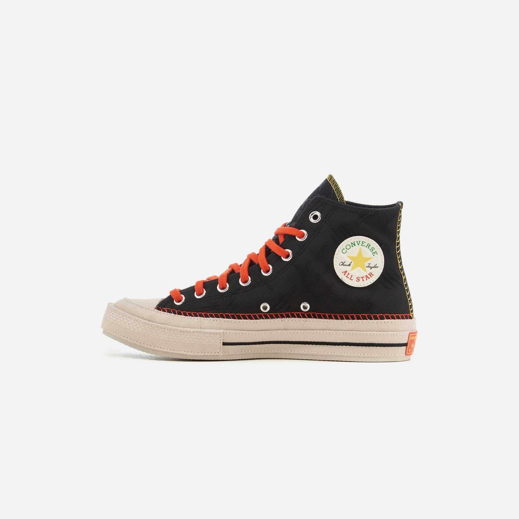Converse x Daily Paper Chuck 70 High - Black Heritage style lace-ups