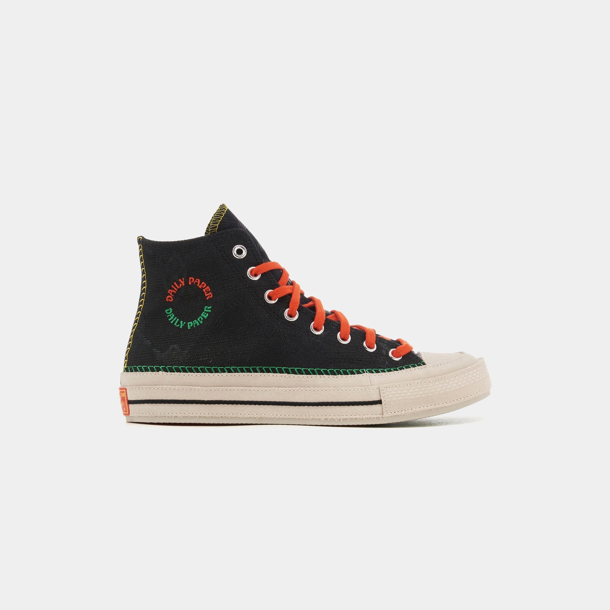 Converse x Daily Paper Chuck 70 High - Black Mens casual Converse sneakers