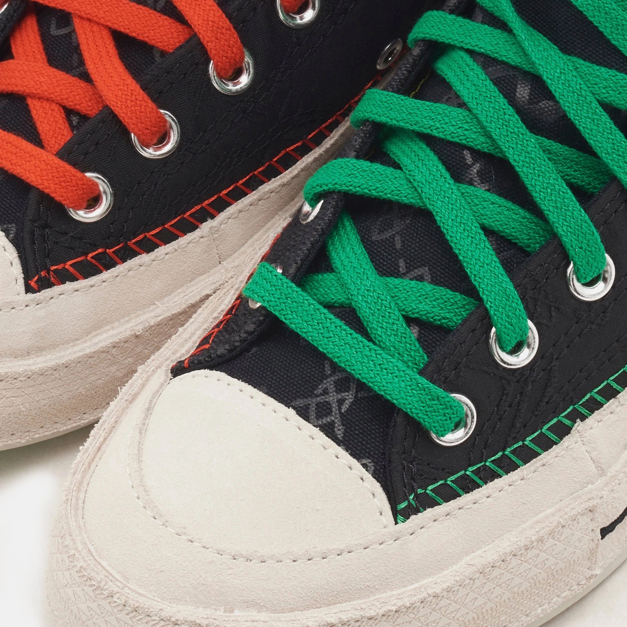 Converse x Daily Paper Chuck 70 High - Black Heritage style lace-ups