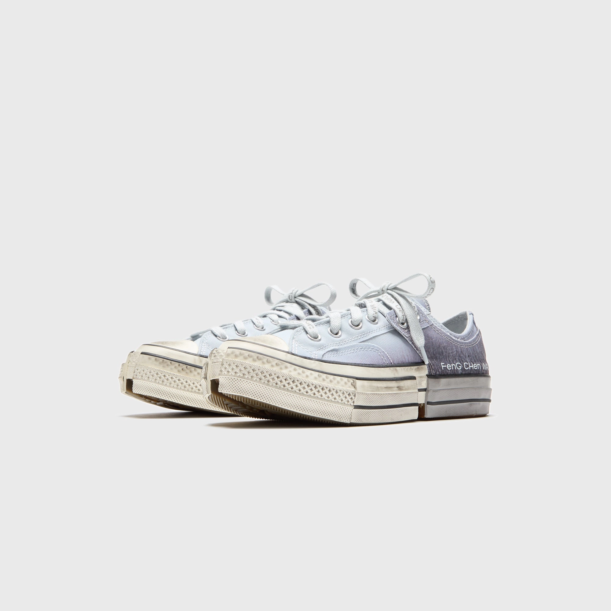 Converse x Feng Chen Wang Chuck 70 2-in-1 - Ox Blue / Egret / Black Heritage style lace-ups