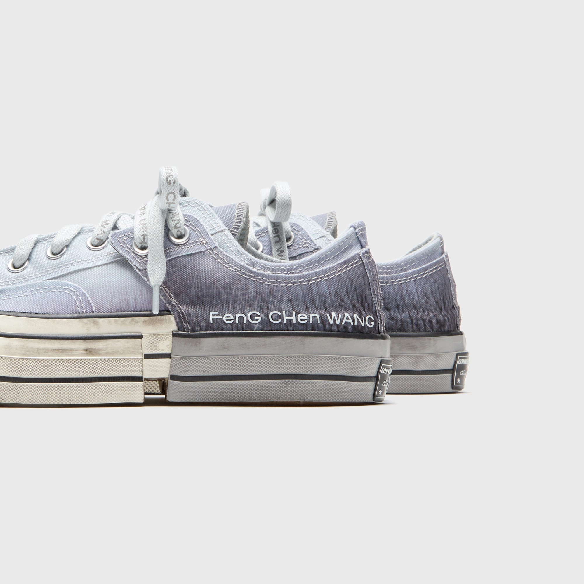 Converse x Feng Chen Wang Chuck 70 2-in-1 - Ox Blue / Egret / Black Heritage style lace-ups