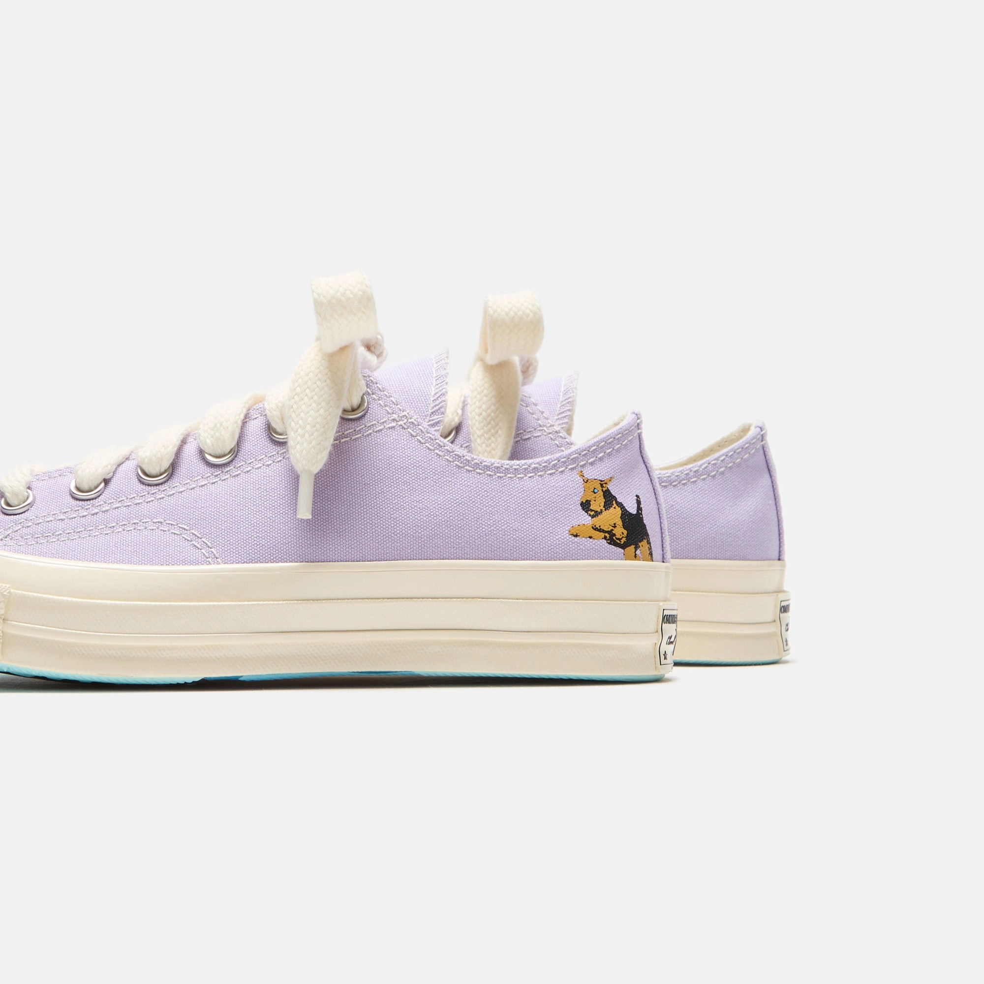 Converse x Golf Le Fleur Airedale - Orchid Petal / Multi / Winter Heritage style lace-ups