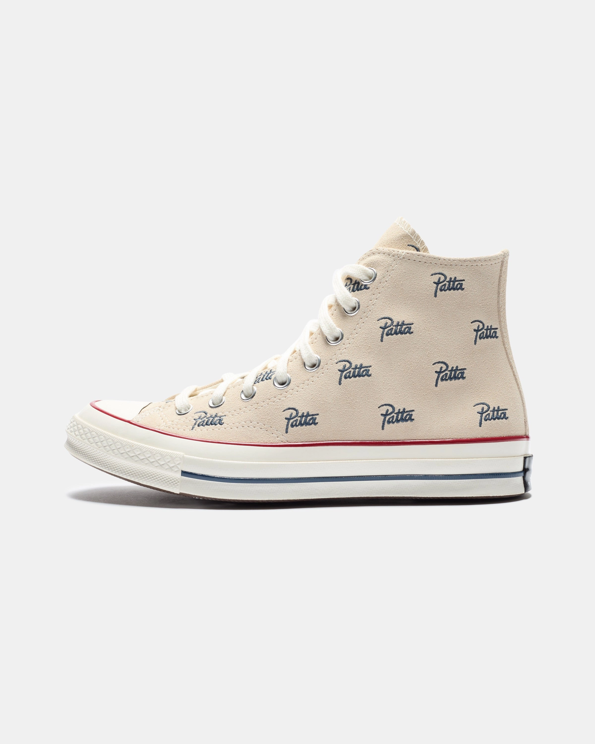 CONVERSE X PATTA CHUCK 70 HI - NATURALIVORY Womens vintage sneakers