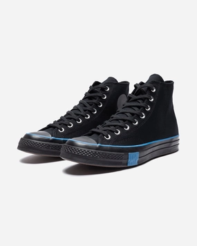 CONVERSE X UNDEFEATED CHUCK 70 HI - BLACK/ IMPERIALBLUE Classic Chuck sneakers