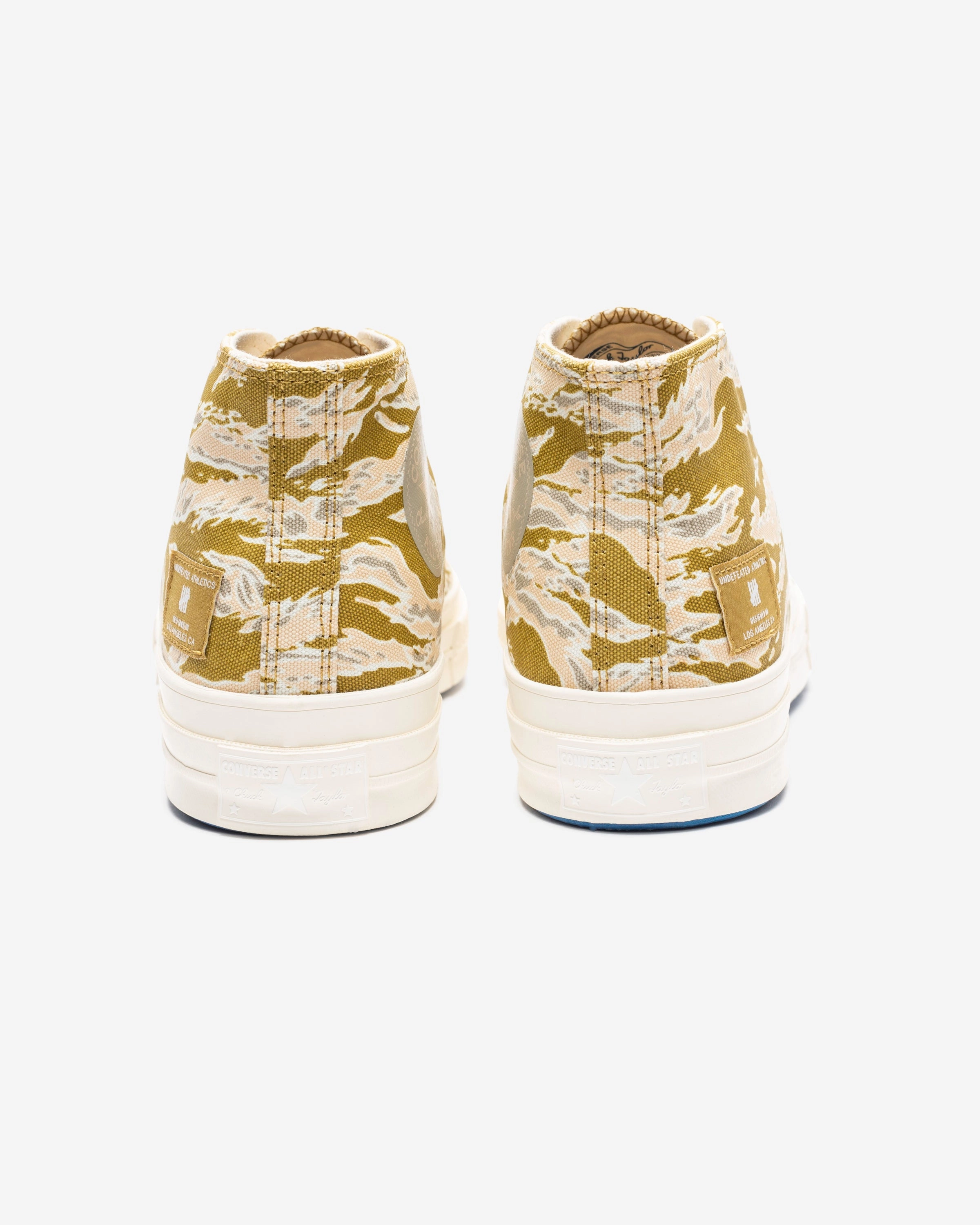 CONVERSE X UNDEFEATED CHUCK 70 MID - AMBERGREEN/ SEMOLINA/ EGRET Womens vintage sneakers