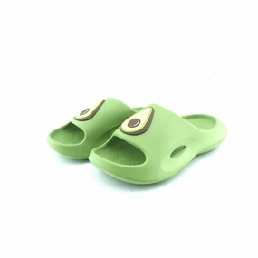 Cotton Clouds Avocado (Dark Green) Birdsoles barefoot shoes with natural toe spread
