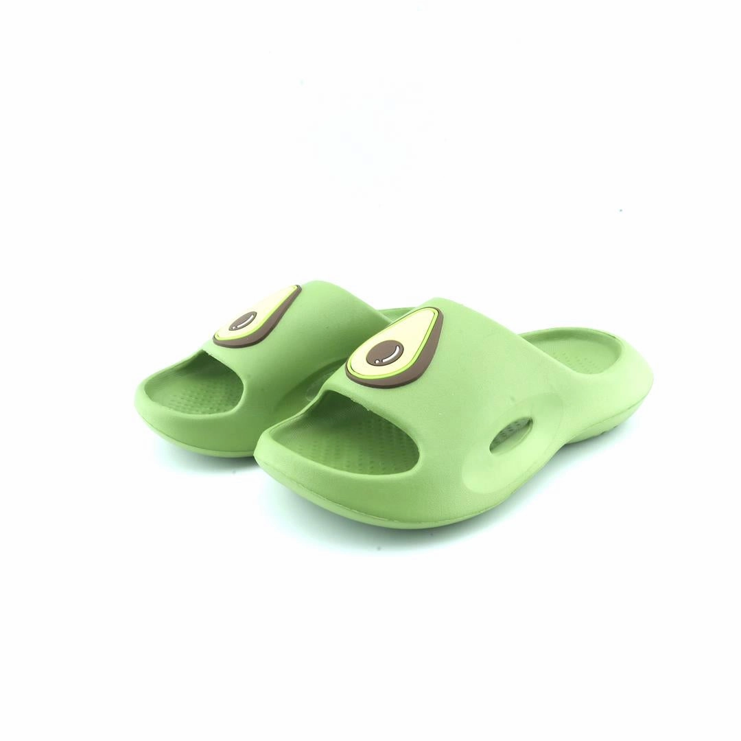 Cotton Clouds Avocado (Dark Green) Birdsoles barefoot shoes with natural toe spread