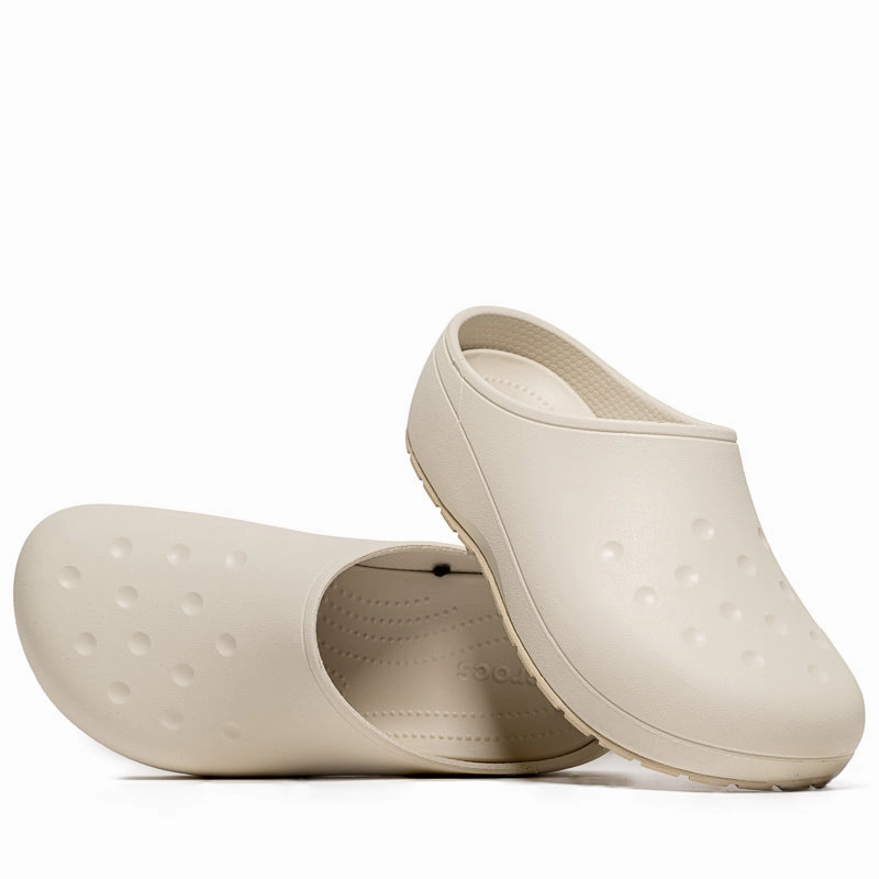 Crocs Classic Quiet Clog - Stucco Crocs lightweight casual clogs