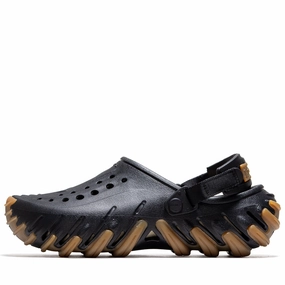 Crocs Echo Gum Ro Clog - Black Crocs lightweight clogs for casual comfort