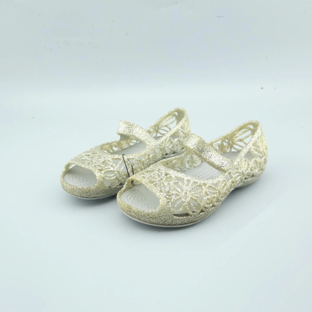 CROCS ISABELLA GLITTER Crocs comfortable casual shoes