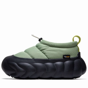 Crocs Overpuff Cordura Shorty - Moss Crocs lightweight clogs for casual comfort
