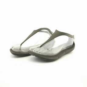 CROCS SEXI T-STRAP ROUND TOE Crocs comfortable casual shoes