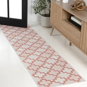 Cyrus Modern  Tile Pattern Indoor/Outdoor Area Rug Jonathan Y Home