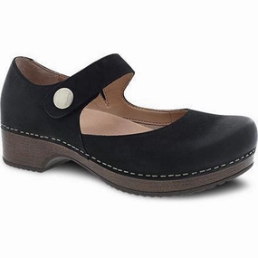 DANSKO BEATRICE BLACK BURNISHED NUBUCK Dansko supportive footwear designs