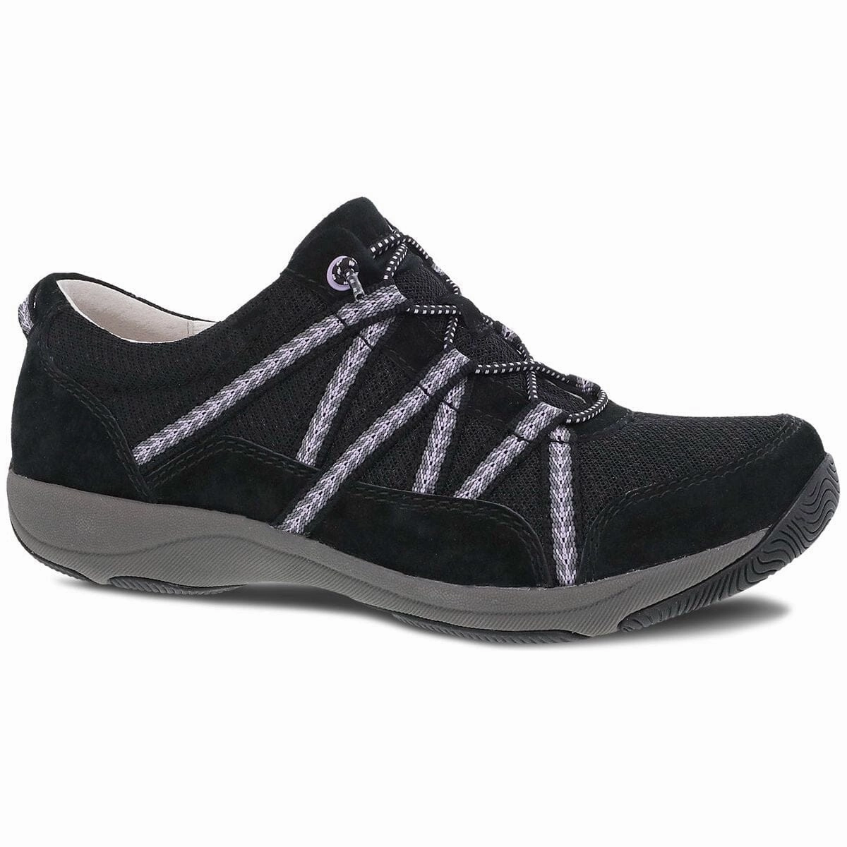 DANSKO HARLYN SUEDE SNEAKER Dansko shoe design close-ups