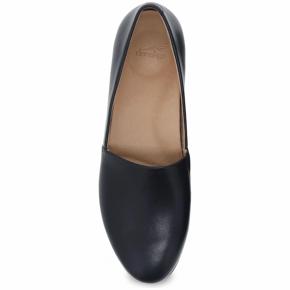 DANSKO LARISA FLAT BLACK WIDE Dansko shoe design close-ups