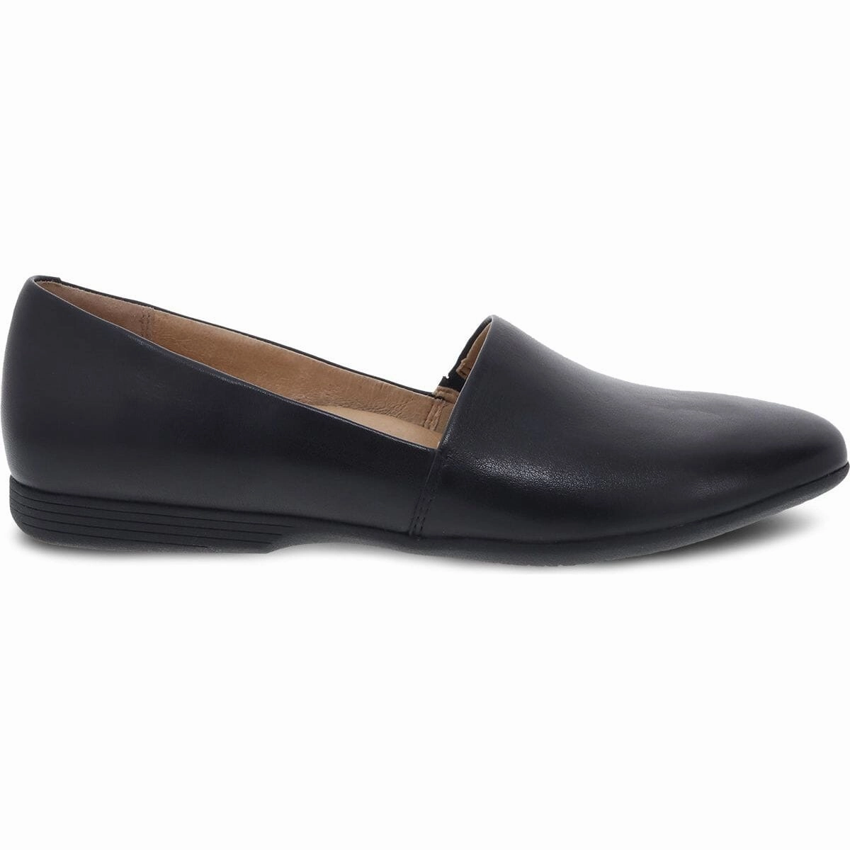 DANSKO LARISA FLAT BLACK WIDE Dansko shoe design close-ups