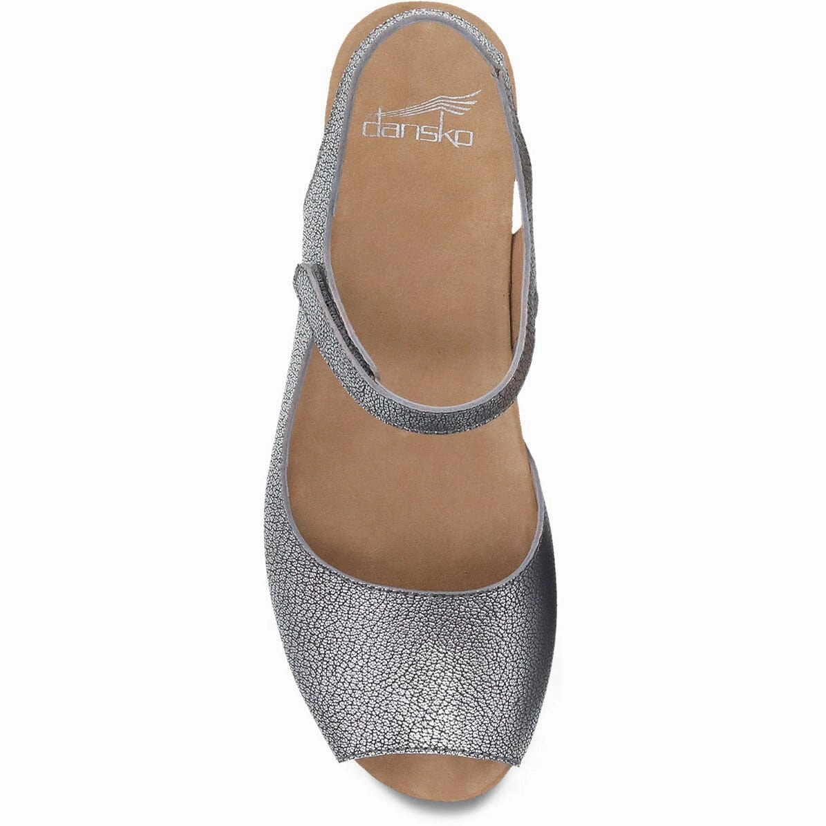 DANSKO MARCY PEWTER METALLIC - FINAL SALE! Dansko shoe design close-ups