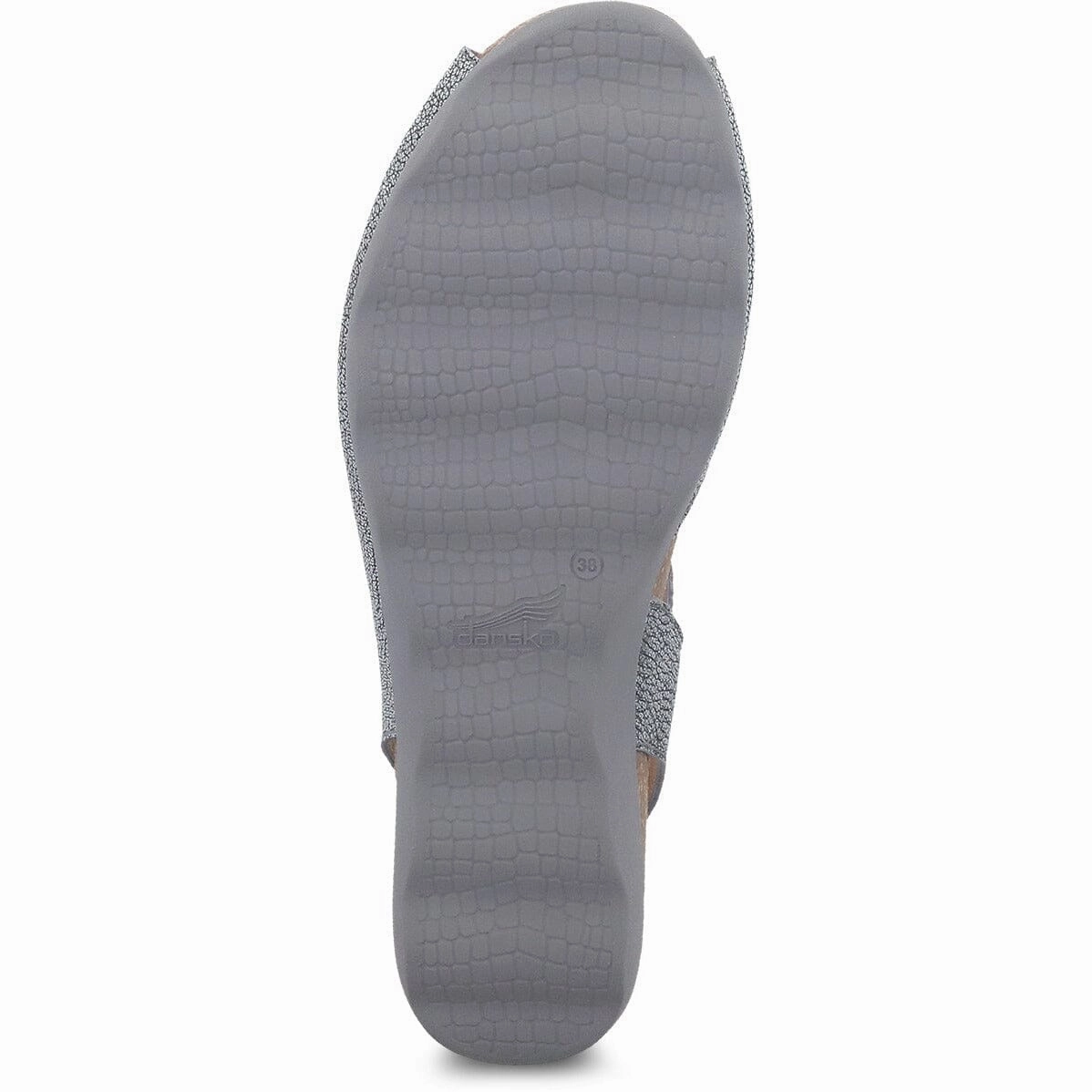 DANSKO MARCY PEWTER METALLIC - FINAL SALE! Dansko shoe design close-ups