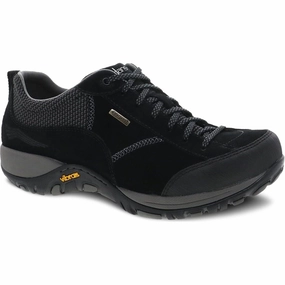 DANSKO PAISLEY BLACK SUEDE WOMEN'S Dansko supportive footwear designs