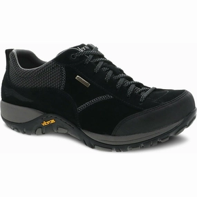 DANSKO PAISLEY BLACK SUEDE WOMEN'S WIDE Dansko supportive footwear designs