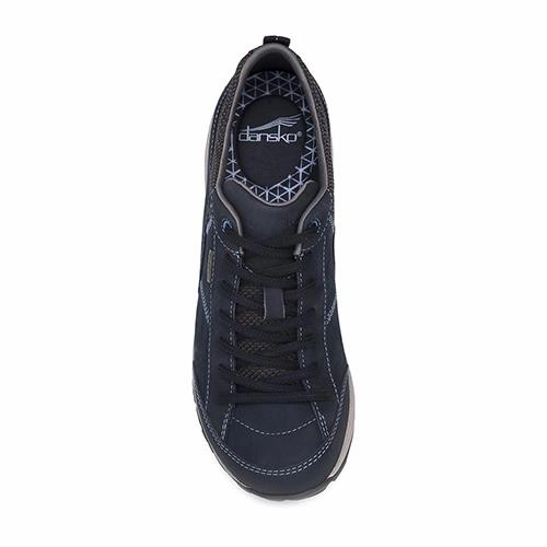 DANSKO PAISLEY NAVY MILLED NUBUCK Dansko shoe design close-ups