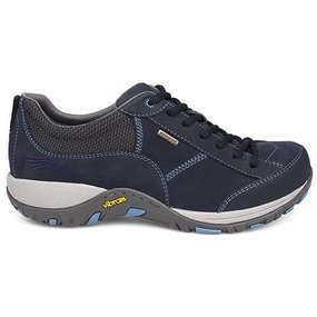 DANSKO PAISLEY NAVY MILLED NUBUCK WIDE Dansko supportive footwear designs