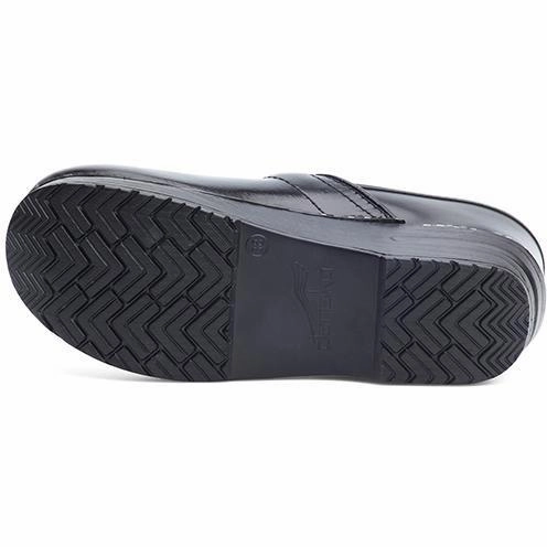 DANSKO PROFESSIONAL BLACK CABRIO UNISEX Dansko shoe design close-ups