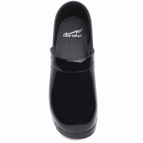 DANSKO PROFESSIONAL BLACK PATENT Dansko shoe design close-ups