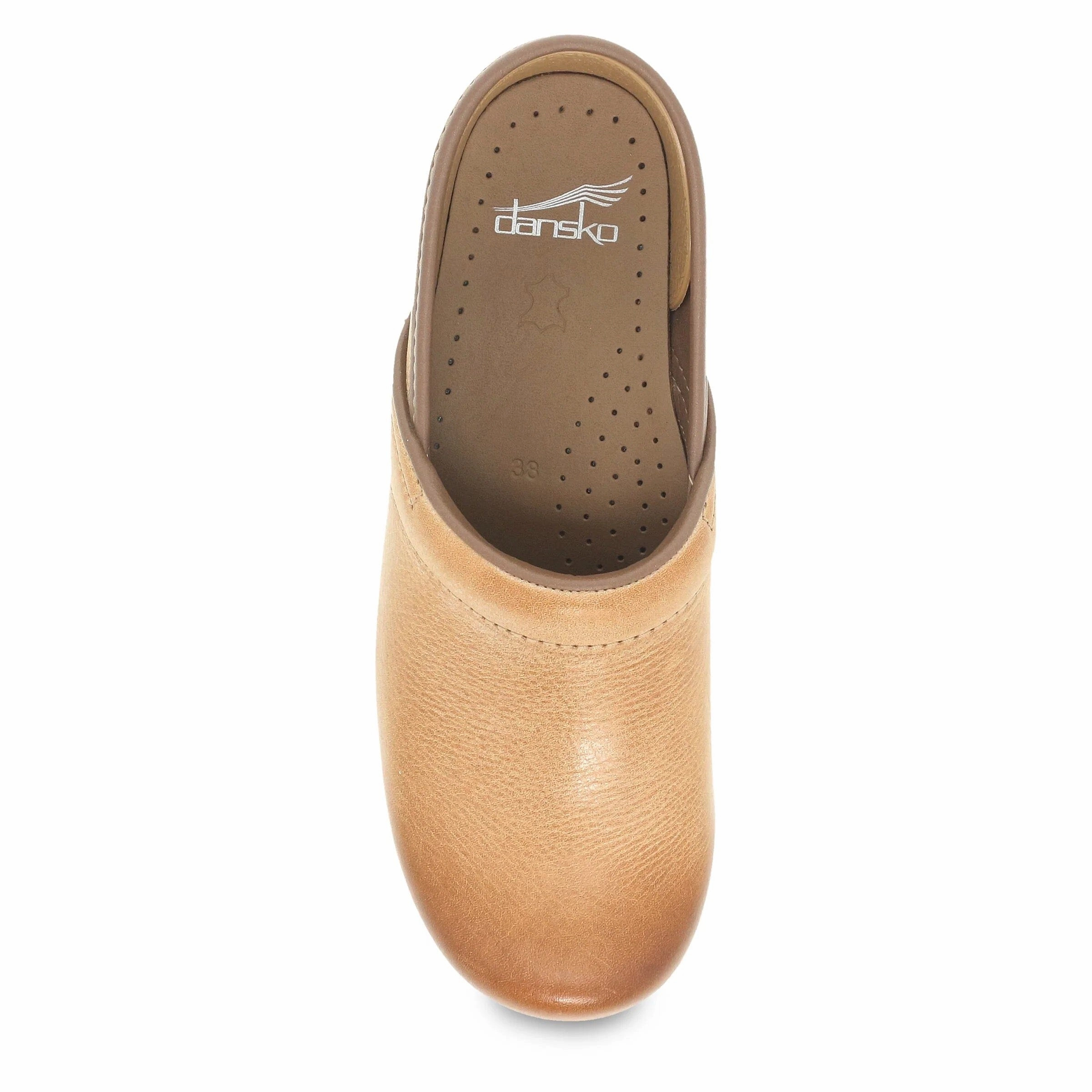 DANSKO PROFESSIONAL HONEY BURNISHED Dansko shoe design close-ups
