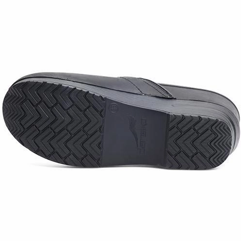 DANSKO PROFESSIONAL MEN'S BLACK OILED Dansko shoe design close-ups