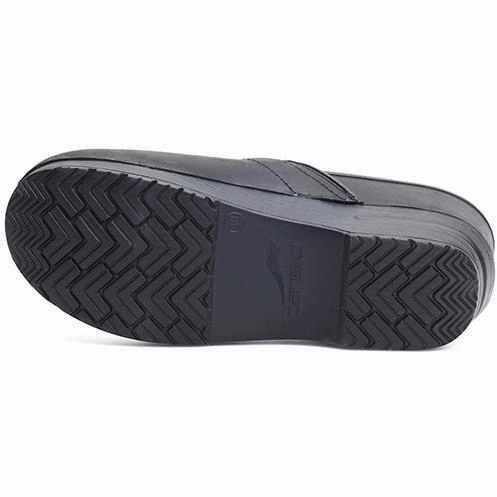 DANSKO PROFESSIONAL WOMEN'S BLACK OILED Dansko shoe design close-ups