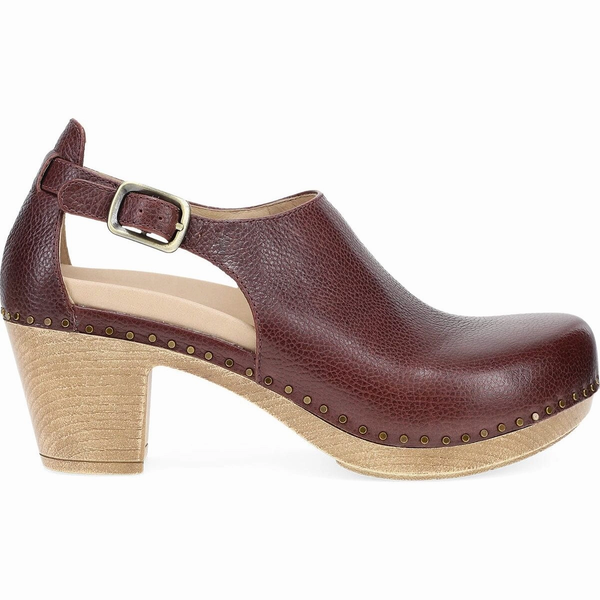 DANSKO SASSY MILLED BURNISHED Dansko shoe design close-ups