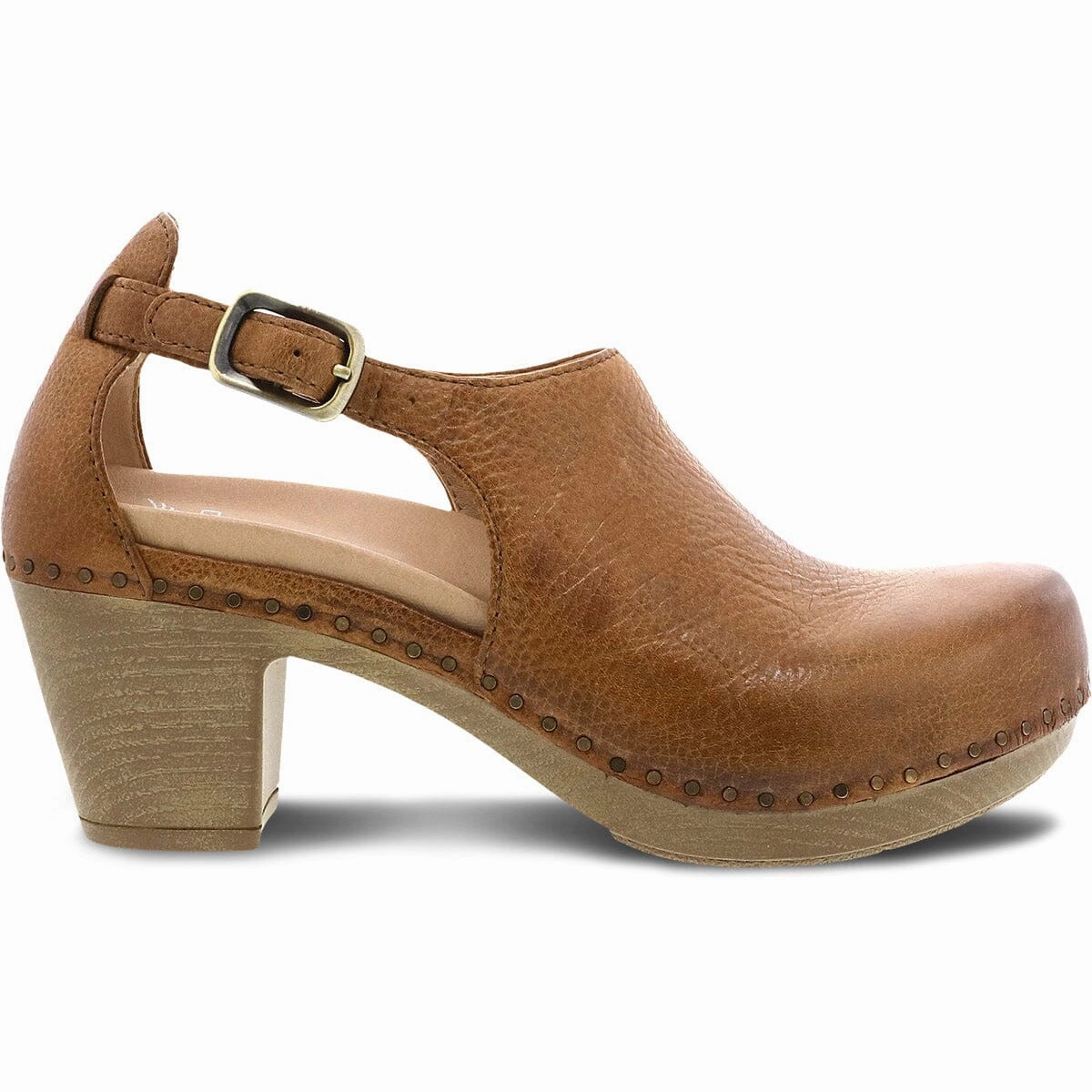 DANSKO SASSY MILLED BURNISHED Dansko shoe design close-ups