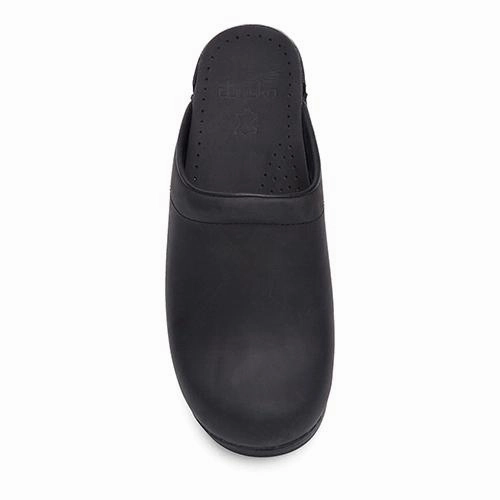 DANSKO SONJA BLACK OILED Dansko shoe design close-ups