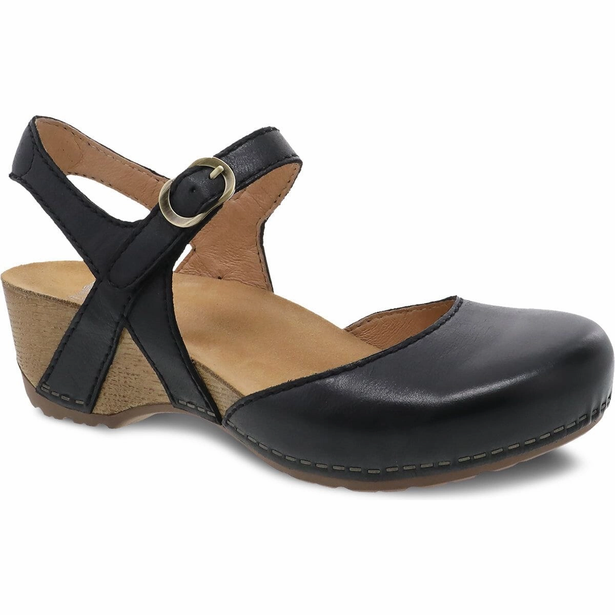 DANSKO TIFFANI MILLED BURNISHED Dansko shoe design close-ups
