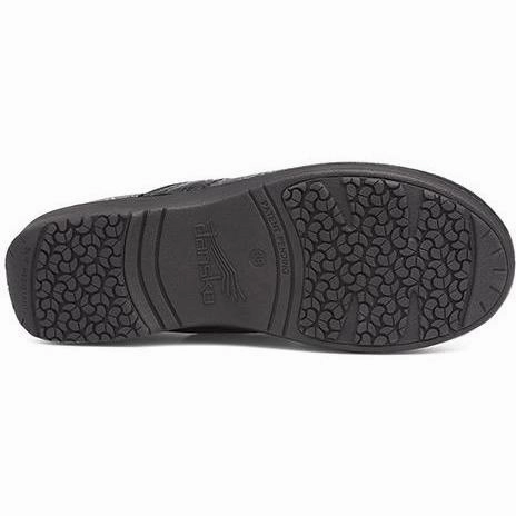 DANSKO XP 2.0 BLACK FLORAL TOOLED Dansko shoe design close-ups
