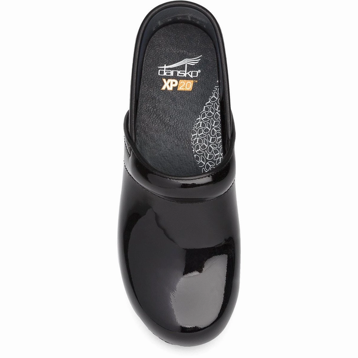 DANSKO XP 2.0 BLACK PATENT WIDE Dansko shoe design close-ups