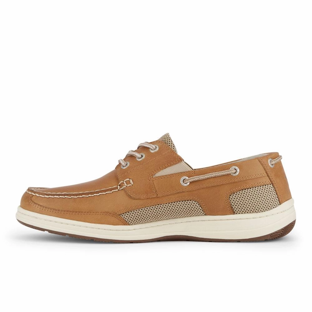 Dockers Men's Beacon Tan Dockers leather loafers for business casual style