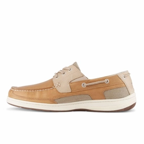 Dockers Men's Beacon Tan/Taupe Dockers leather loafers for business casual style