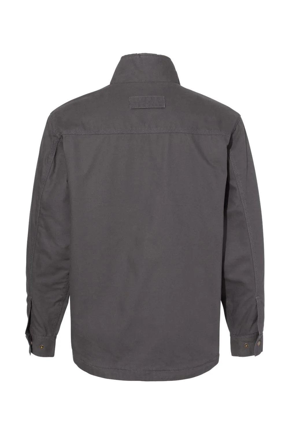 Dri Duck Mens Endeavor Canvas Full Zip Jacket - Charcoal Grey  Discount Clothing Dri-Duck