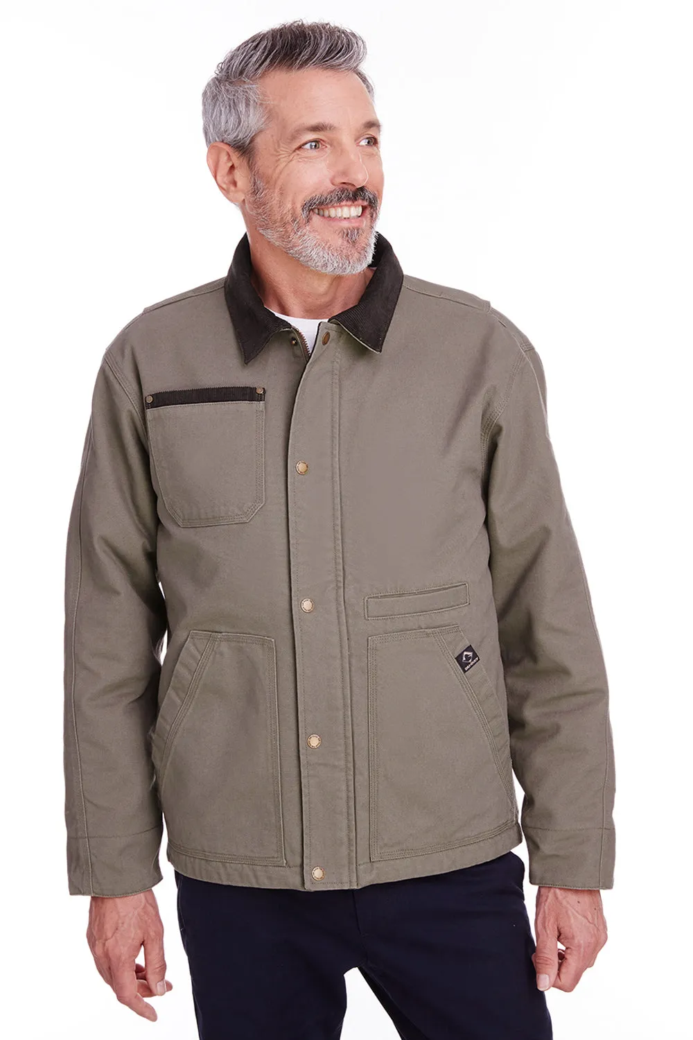 Dri Duck Mens Rambler Full Zip Jacket - Gravel Grey  Discount Clothing Dri-Duck