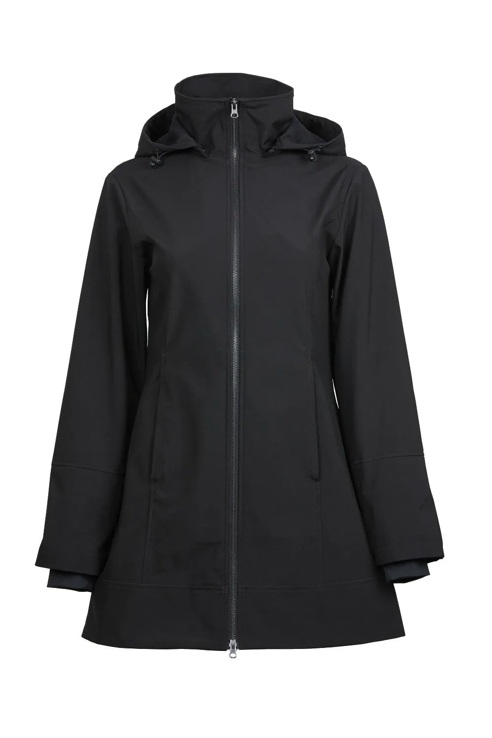 Dublin Ladies Remy Showerproof Soft Zip Jacket with Hood Dublin