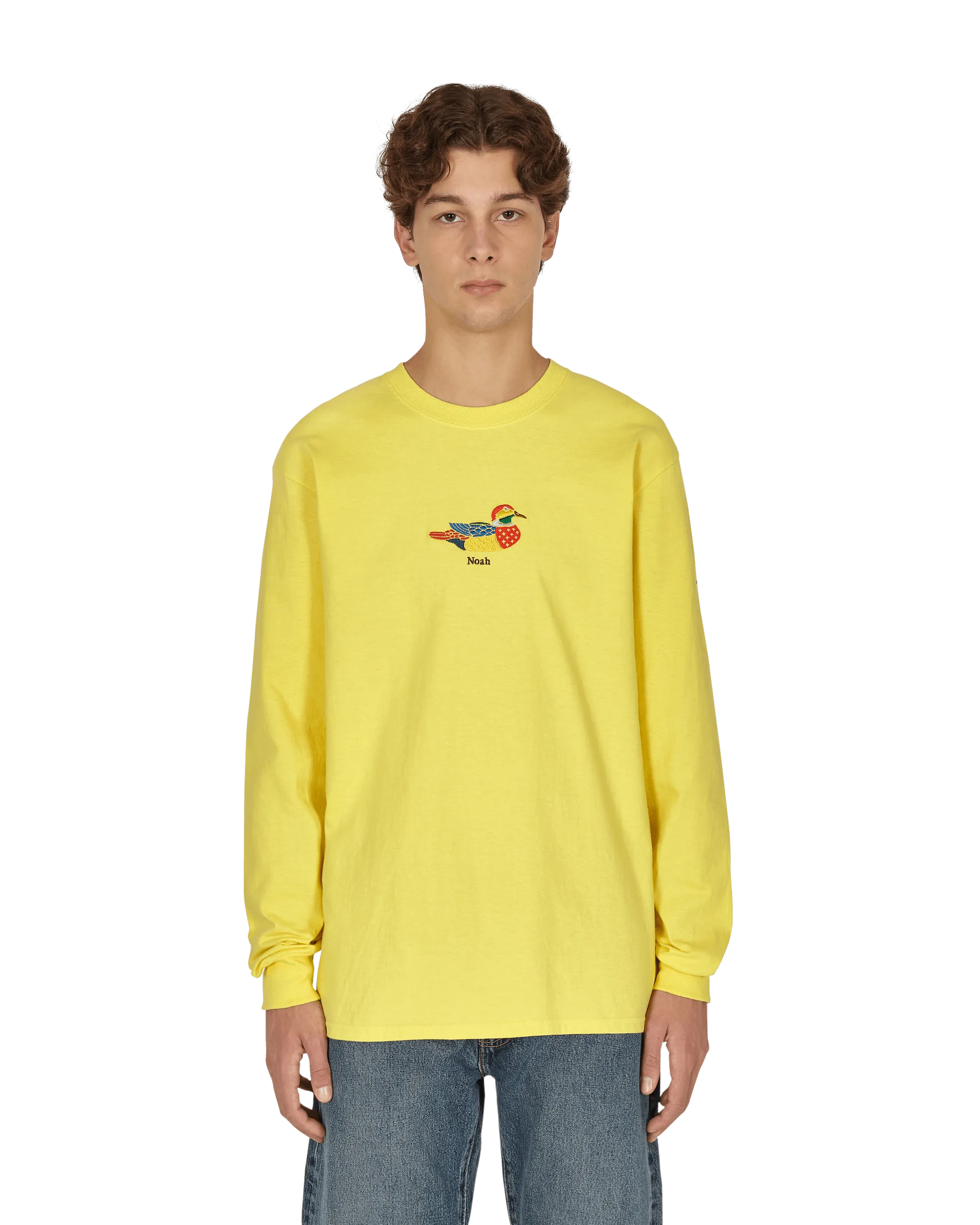Duck Longsleeve T-Shirt Yellow