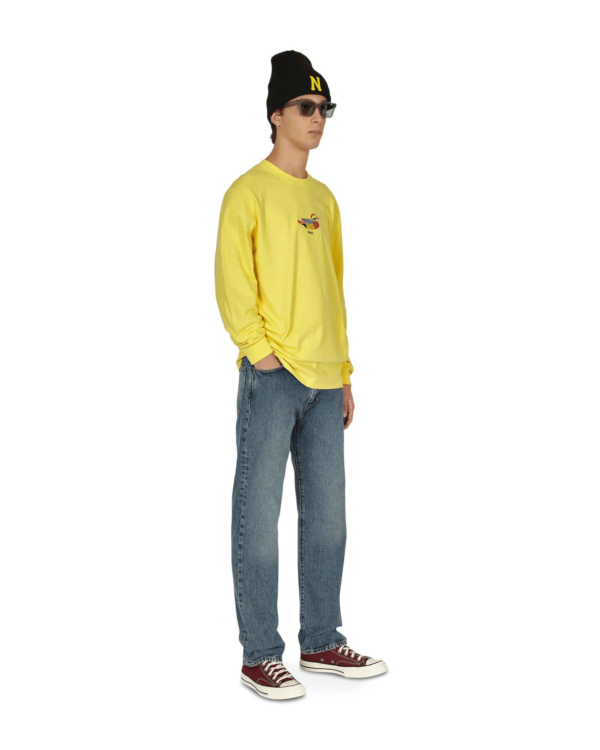 Duck Longsleeve T-Shirt Yellow